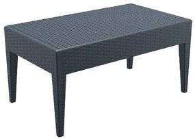 Siesta   Pacific/T* Dark Grey 92Χ52cm Table  metax-01-00-0686 διάστ.92.0000 x 53.0000 x 45.0000