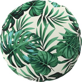 vidaXL Κάλυμμα Μαξιλαριού 6 pcs HEERLEN Σχέδιο Φύλλων Ø 50 cm