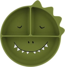Πιάτο Σιλικόνης (Φ19x3.5) Με Χωρίσματα Trixie Mr.Dino