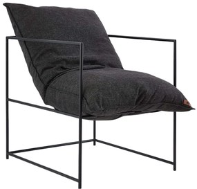 Πολυθρόνα Benedict 872SCR1104 86x67x71cm Anthracite