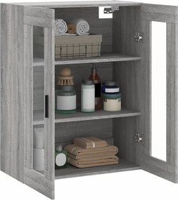 vidaXL Ντουλάπι Τοίχου Γκρι Sonoma 69,5 x 34 x 90 εκ.