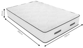 Στρώμα Relaxation Chic Strom διπλής όψης 27cm 120x200εκ