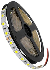 GloboStar® 70220 Ταινία LED SMD 5050 5m 14.4W/m 60LED/m 1728lm/m 120° DC 24V IP20 Ψυχρό Λευκό 6000K - 5 Χρόνια Εγγύηση