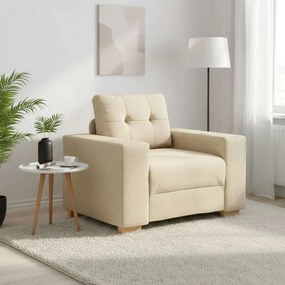 vidaXL Καναπές-Καρέκλα Μπεζ 100x78x80 εκ. Ύφασμα