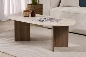 Coffee Table Sable - Travertine, Walnut Travertine
Walnut