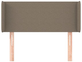 vidaXL Κεφαλάρι με Πτερύγια Taupe 83x16x78/88 εκ. Υφασμάτινο