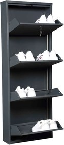 Shoe Cabinet Garda 4 - Anthracite Anthracite