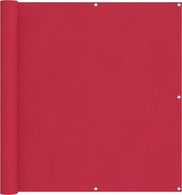 vidaXL Οθόνη Μπαλκονιού Μπορντό 120 x 800 cm