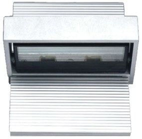 Φωτιστικό Τοίχου - Απλίκα AC.045XFWL40 13x14,8x8,6cm 2xG9 IP20 Grey Aca Aluminium