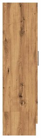 vidaXL Βιβλιοθήκη Artisan Δρυς 82,5x30,5x115 εκ. Επεξεργασμένο Ξύλο