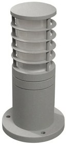 Επιδαπέδιο Φωτιστικό Κολώνα IP44 Ε27 Φ14cm Lumen-9-71146-Γκρι 9-71146
