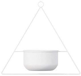 Κασπώ Κρεμαστό Harpusta 247HFM1216 35x17x40cm White Aberto Design Metal