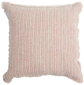 Μαξιλαροθήκη Διακοσμητική 0860006 45x45cm Beige-Red Soulworks 45X45 Linen