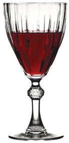 Ποτήρι Κρασιού Γυάλινο Διάφανο Diamond ESPIEL 8,25x17,7εκ.-315ml SP44767K12