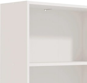 Βιβλιοθήκη Tomar 3 Λευκό 70x24,5x107,5 εκ. 70x24.5x107.5 εκ.