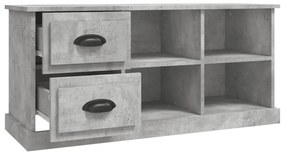 vidaXL Έπιπλο Τηλεόρασης Γκρι Σκυρ. 102x35,5x47,5 εκ. Επεξ. Ξύλο