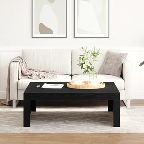vidaXL Μαύρο Τραπεζάκι Σαλονιού - 100x100x35 εκ. Φτιαγμένο από Σύνθετο Ξύλο