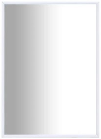vidaXL Καθρέφτης Λευκός 70 x 50 εκ.