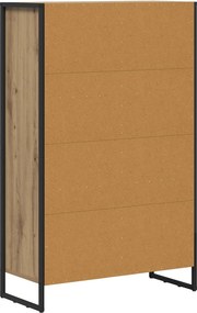 vidaXL Βιβλιοθήκη 99.5 x 30 x 108.5 εκ Επεξεργασμένο ξύλο
