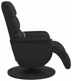 vidaXL Κάθισμα μασάζ Μαύρο 71 x 98 x 106 εκ. Τεχνητό Δέρμα