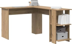 vidaXL Γωνιακό γραφείο Artisan Oak Επεξεργασμένο ξύλο