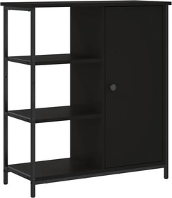 vidaXL Ντουλάπι Μαύρο 70 x 30 x 80 εκ. από Επεξεργασμένο Ξύλο