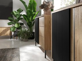 Μπουφές Mia III-Fusiko-Mavro