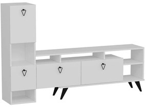 Σύνθεση Τηλεόρασης Emmy 505CRL1929 184,8x35x120cm White