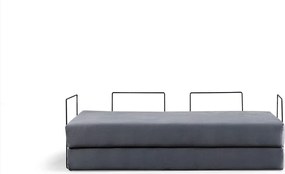 2-Seat Sofa-Bed Via Con - Pale Grey Pale Grey