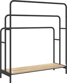 vidaXL Ράφι Ρούχων Δρύς Sonoma 90 x 30 x 100,5 εκ. Επεξεργασμένο ξύλο