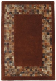 Χειροποίητο Χαλί Faces WALTERS D.BROWN Royal Carpet &#8211; 67×140 cm 67X140