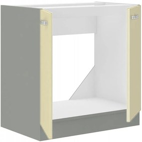 Επιδαπέδιο ντουλάπι Ingrid 80 D 2F-Krem