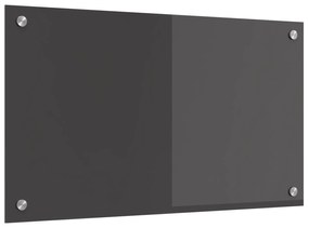 vidaXL Κουζίνα Πλακάκι Σκοινί Σκούρο Γκρι 70x40x0,6 εκ. Σκληρυμένο Γυαλί