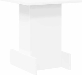 vidaXL End Table Λευκό 35,5 x 35 x 40 εκ Επεξεργασμένο ξύλο