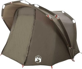 vidaXL Σκηνή Ψαρέματος 4 Ατόμων Αδιάβροχη Καφέ