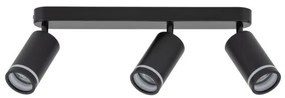 Σποτ Φωτιστικό Οροφής 3xGU10 Ρυθμιζόμενο Jet TK Lighting-6914-Μαύρο 6914