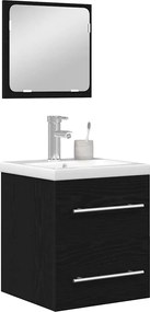 vidaXL Σετ Επίπλων Μπάνιου 2 pcs Artisan Oak Επεξεργασμένο ξύλο