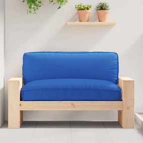 vidaXL Μαξιλάρι Παλέτας για Κάθισμα Μπλε 120x80x12 εκ. Υφασμάτινο