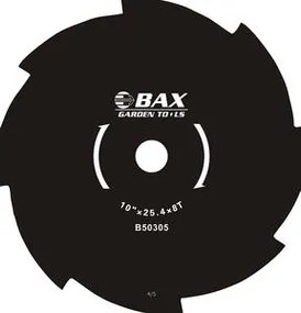 Bax B50305 Δίσκος Θαμνοκοπτικού 255mm 8 Δοντιών