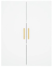 vidaXL Ντουλάπι Λευκό 69,5x34x180 εκ. από Επεξεργασμένο Ξύλο