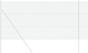 vidaXL Φράχτης Εξαγώνου Πράσινο 1,4 x 10 m PVC