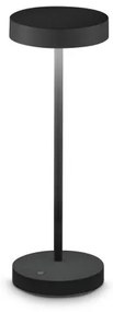 Επιτραπέζιο Φωτιστικό LED 1,5W IP54 3000K Μαύρο Toffee 328614 Ideal Lux-328614-Μαύρο 328614