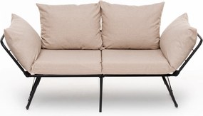 Διθέσιος Καναπές Κρεβάτι Κρέμ VIPER 60x150x78