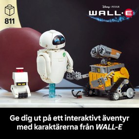 Δομικά Στοιχεία Lego WallE 43279 811 Τεμάχια
