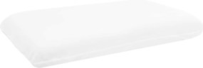vidaXL Μαξιλάρι Ύπνου Μονόχρωμο Λευκό 60 x 40 x 10,5 εκ Αφρός Μνήμης