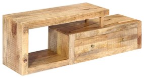 vidaXL Έπιπλο Τηλεόρασης 120 x 30 x 40 εκ. από Μασίφ Ξύλο Μάνγκο