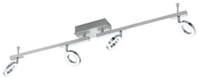 Φωτιστικό Σποτ Led 96182 Cardillio 1 Eglo Metal, Plastic