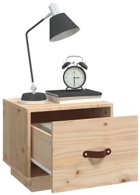 vidaXL Κομοδίνα 2 τεμ. 40 x 34 x 35 εκ. από Μασίφ Ξύλο Πεύκου