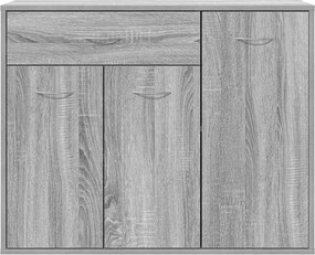 vidaXL Ντουλάπι Γκρι Sonoma 88x30x70 εκ. από Επεξεργασμένο Ξύλο