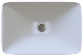 Sanitec Aktis 283 Νιπτήρας Συνθετικός Επικαθήμενος 60,5x38,5x9cm White